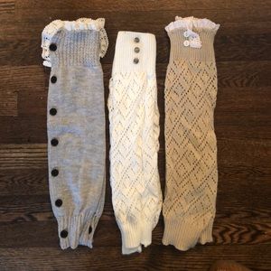 Grace and Lace Boot socks/leg warmers